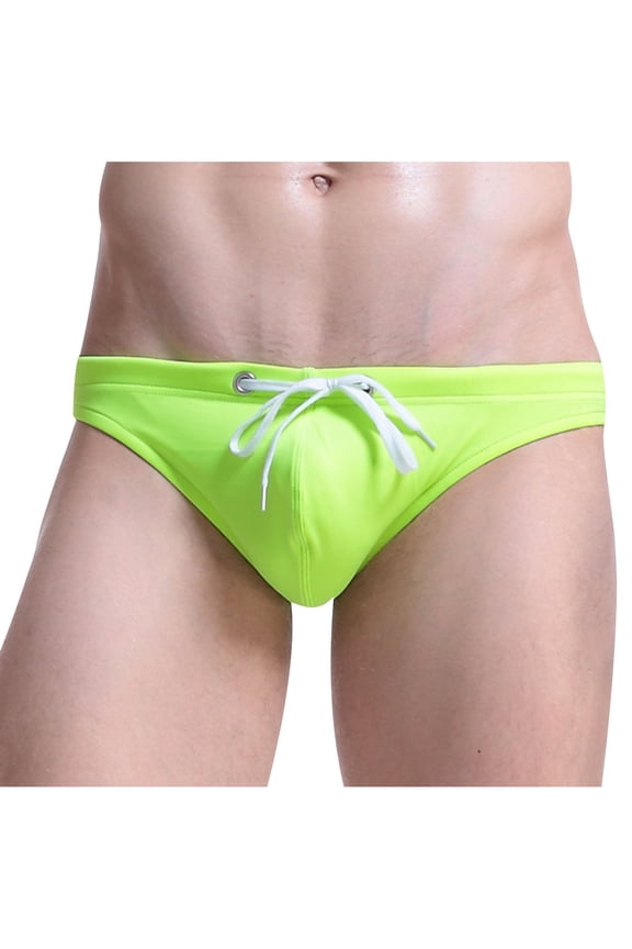 Swim Trunks Men Bikini Triangle Quick Dry Swim Shorts Beach Surf Stretch Drawstring Shorts Mens Swimsuit XL