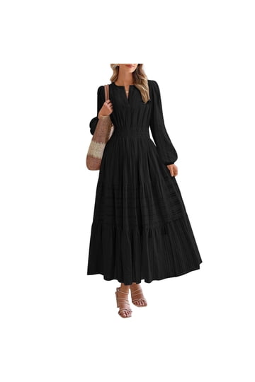 sachin and babi light blue dress 2024 Autumn Elegant Backless A-Line Casual Long Sleeve Short Dress with Long Sleeves, O-Neck, and High Waist for Women main image 1