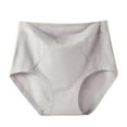 thumbnail image 1 of Qulqfy Women Underwear Cotton High-Cut Full Coverage Comfort Soft Breathable Moisture-Wicking Panties Womens Briefs Underwear L, 1 of 5