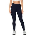 thumbnail image 1 of Qulqfy Women's Leggings Blue Yoga Compression Running High Waisted Tummy Control Stretchy Leggings Pants for Women S, 1 of 3