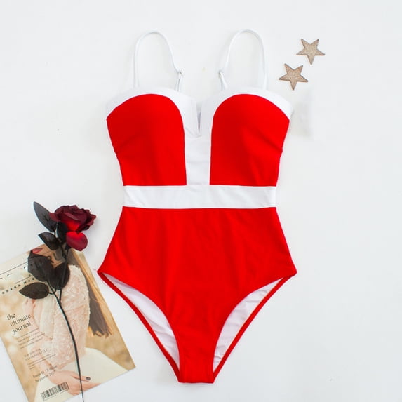 Qulqfy Womens One Piece Swimsuits Tummy Control Monokini Slimming High Cut High Waisted Open Back Swimwear Bathing Suits for Women Over 60 XL