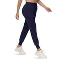 thumbnail image 1 of Qulqfy Yoga Womens Leggings Compression Blue Athletic Elastic Stretch High Waisted Leggings Comfy Pants Women S, 1 of 6
