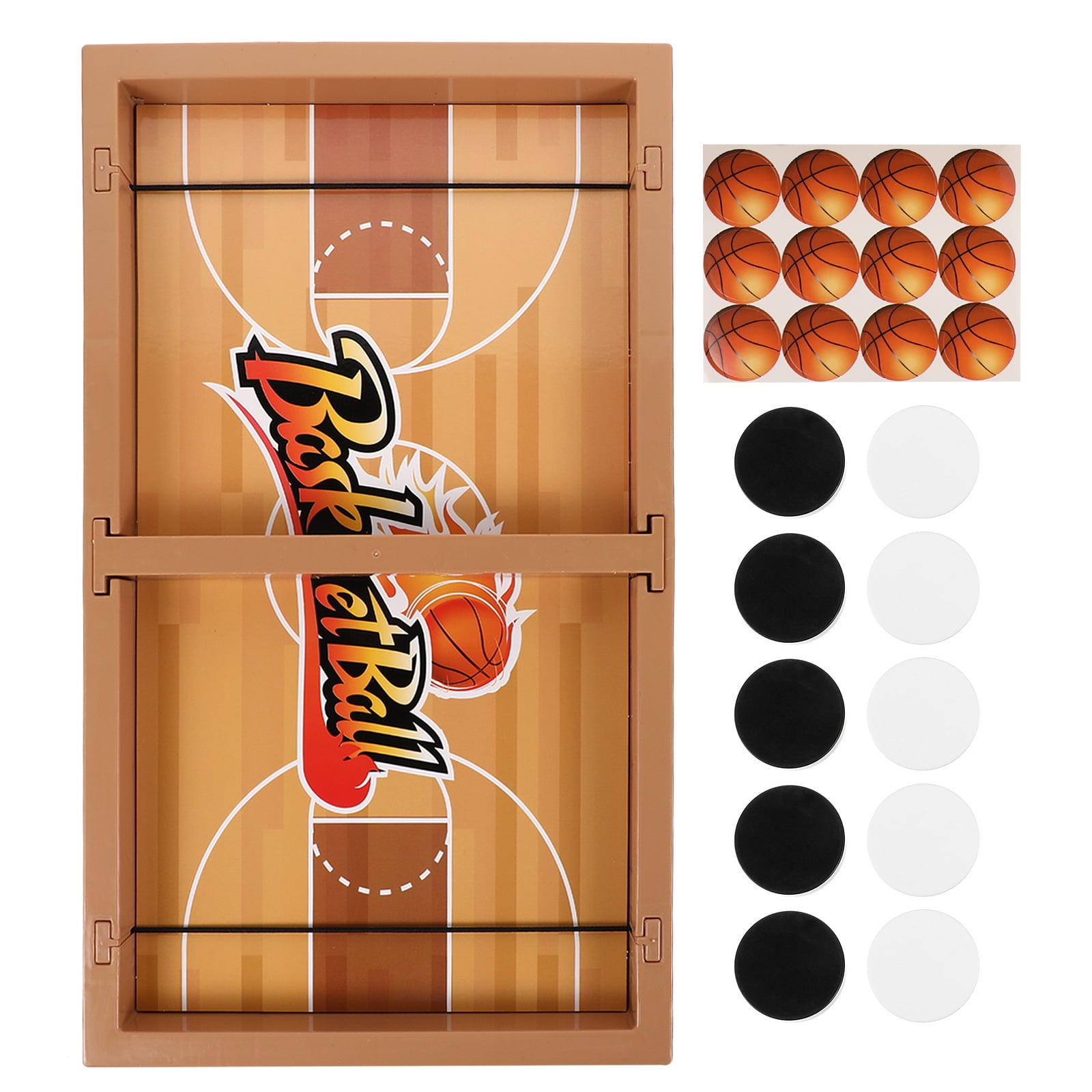 Qumonin 1 Set Sling Hockey Game Board Sling Table Game Party Desktop