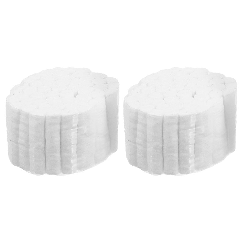Qumonin 100 pcs Dental Cotton Rolls Highly Absorbent Cotton Rolls Non