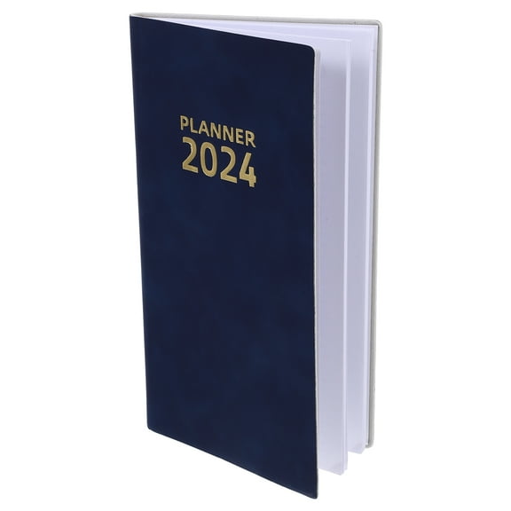 GOOHOCHY 1Pack Planner Notepad in Dark Blue for Daily Schedules and