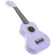 Zonh 21" Kids Wooden Ukulele Guitar - Purple