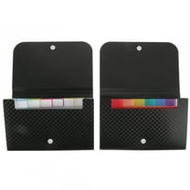 Qumonin 2pcs Accordion File Organizer Multi Layer Paper Sorter Holder