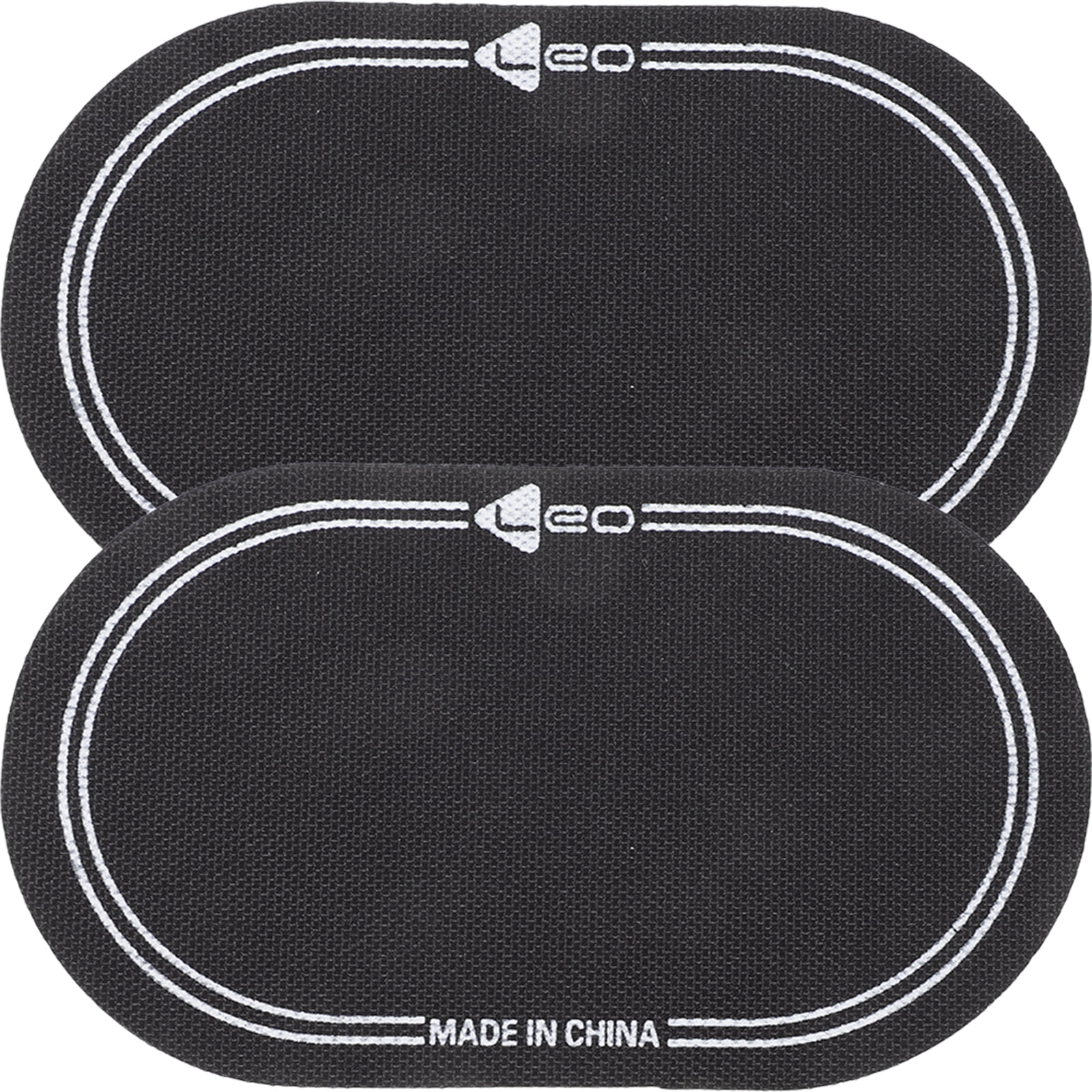 Qumonin 2pcs Drum Head Sticker Pad Drum Dampeners Drum Silencers Soft