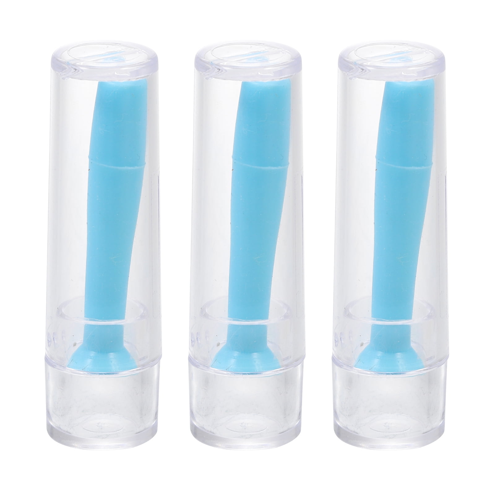 Qumonin 3pcs Silicone Contact Lens Plunger for Easy Removal and Insertion