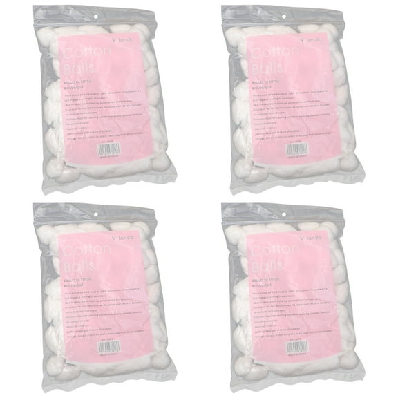 Qumonin 400pcs Makeup Removal Cotton Balls for Household & Salon