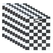 Qumonin Abaodam Checkered Bags 50pcs Race Car Themed Candy Bags