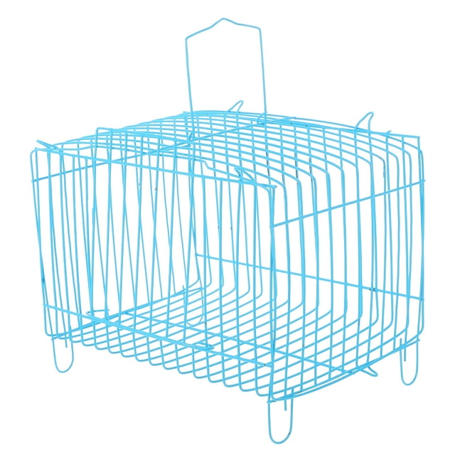 Qumonin Birds Carrying Cage Metal Bird Carrier Travel Cage Portable