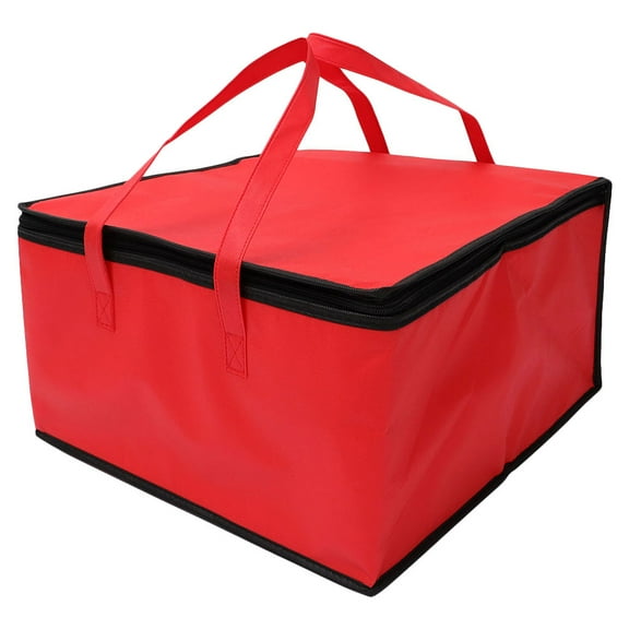 Qumonin Cake Pizza Takeout Insulated Bag Large capacity Take out Food Storage Bag Portable Food Preservation Bag