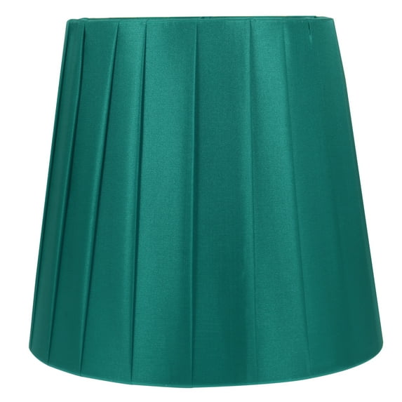 Qumonin Dark Green Cloth Lamp Shade Clip-on for Table Lamp & Chandelier