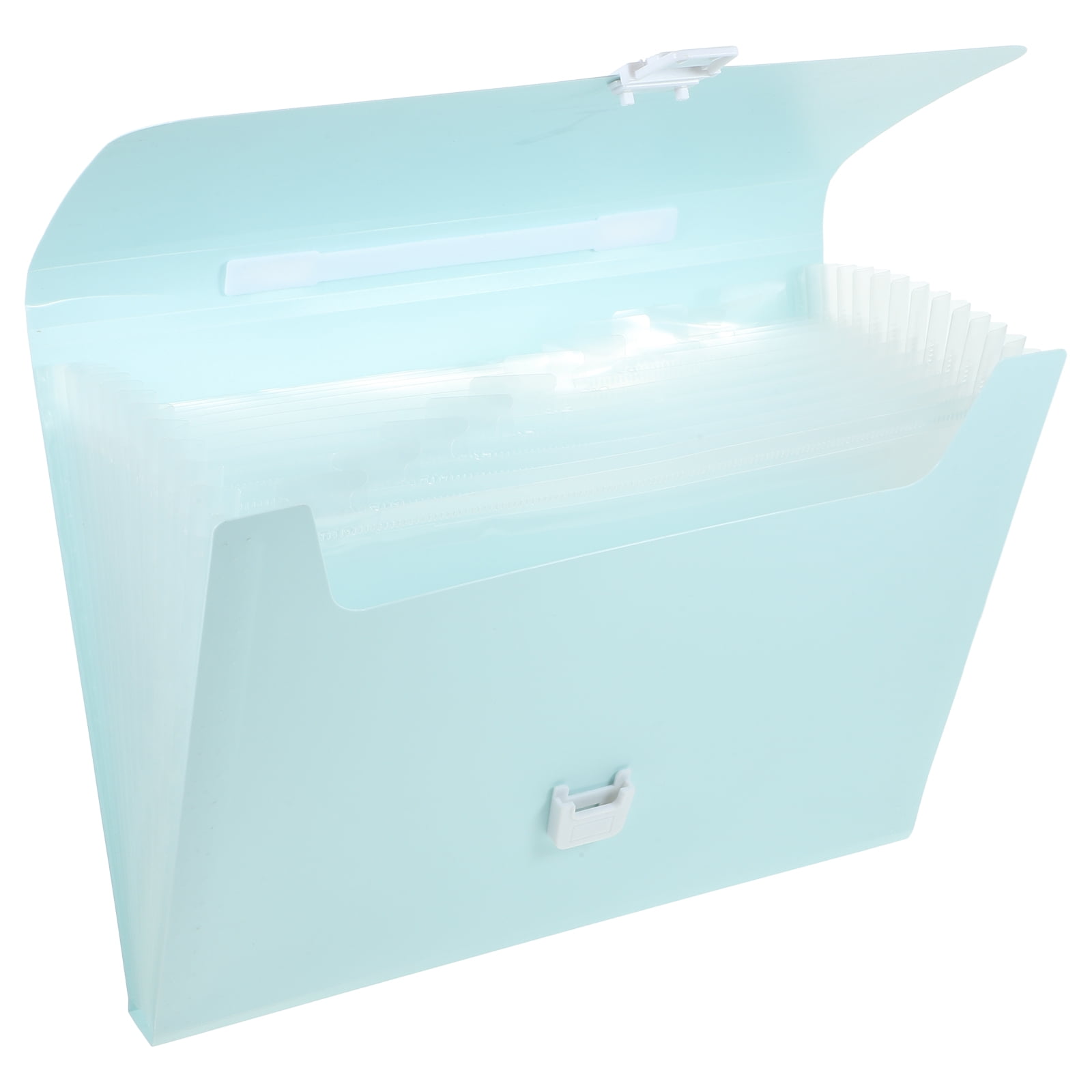 Qumonin Expanding Paper File Holder Accordion File Folder Handheld File