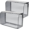 thumbnail image 1 of Qumonin GANAZONO Thermostat Lock Box 2Pcs Outlet Cover Guard, 1 of 6