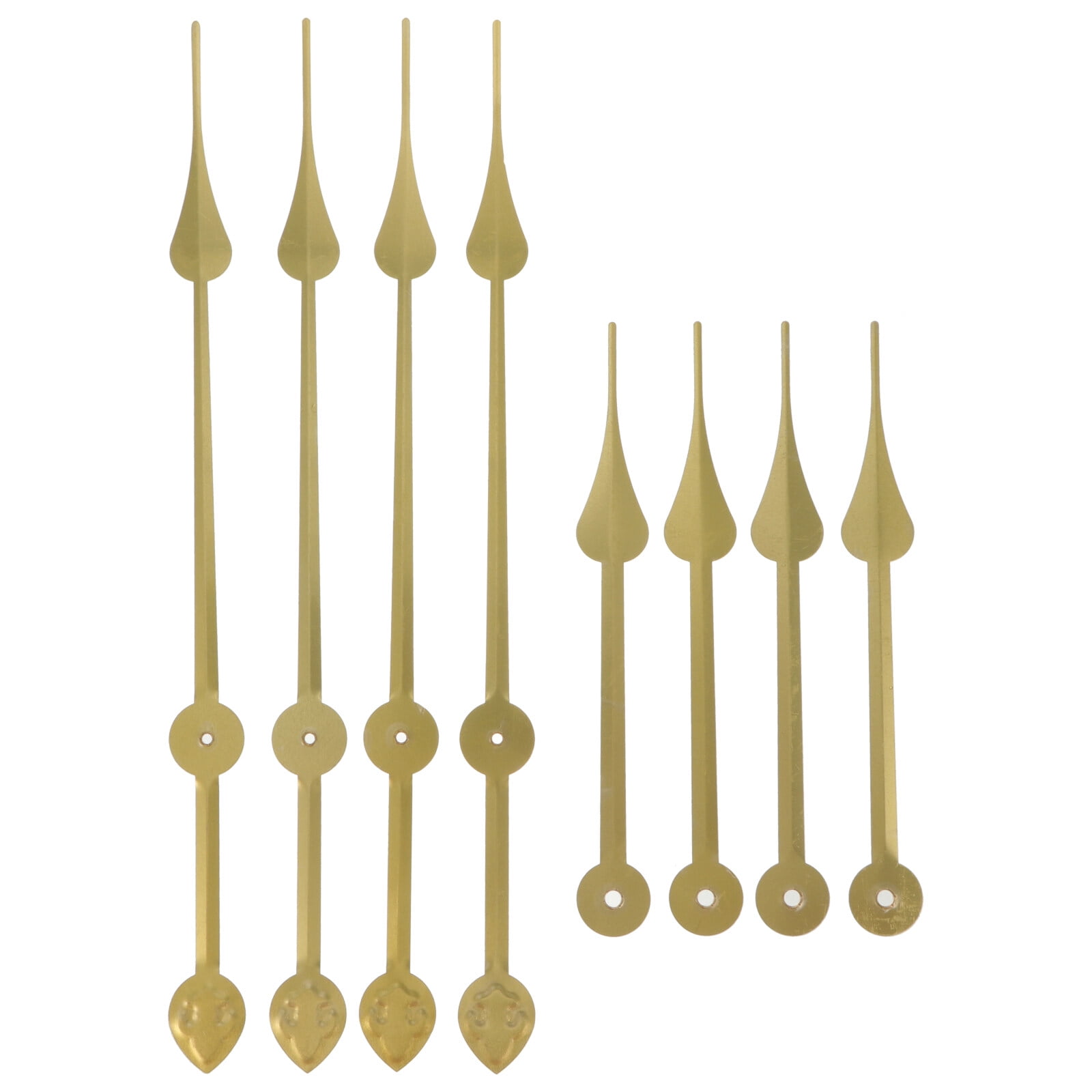 Qumonin Golden Large Mute Clock Hands Quartz DIY Wall Clock Movement