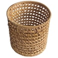 thumbnail image 1 of Qumonin Handmade Rattan Pencil Holder Woven Desk Organizer, 1 of 5