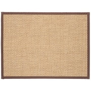 Qumonin Japanese Tatami Mat Rattan Floor Mat Breathable Non-Crawling 40x30cm (Color 1)
