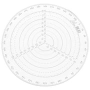 Qumonin Lathe Centering Tool Circle Ruler for Woodworking