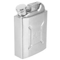 Qumonin Pocket Hip Flask Drinking Flask Juice Container Wine Flask Camping Wine Holder 5oz (150ml)