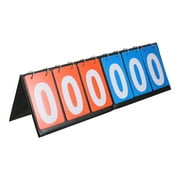 Qumonin Premium Sports Scoreboard Tabletop Flipper Score Keeper