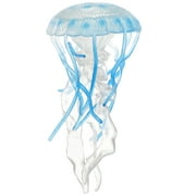 Qumonin Realistic Jellyfish Figurine for Sea Creature Party (Sky-blue)