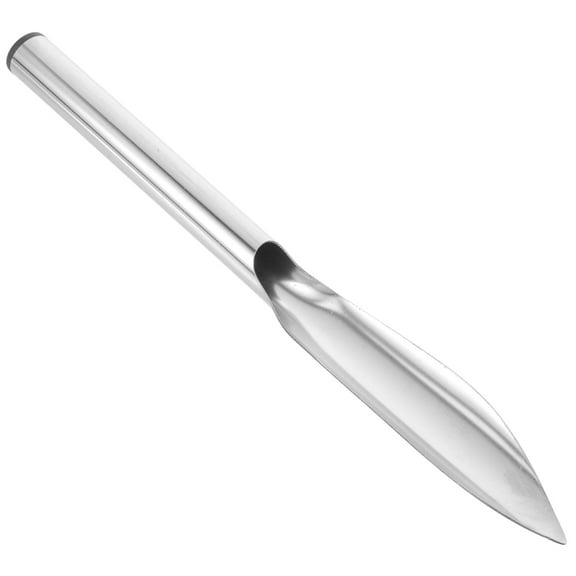 Qumonin Stainless Steel Garden Pointed Trowel for Weeding and Transplanting