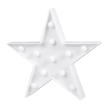 Qumonin Star Marquee Sign Lights for Home Bedroom Party