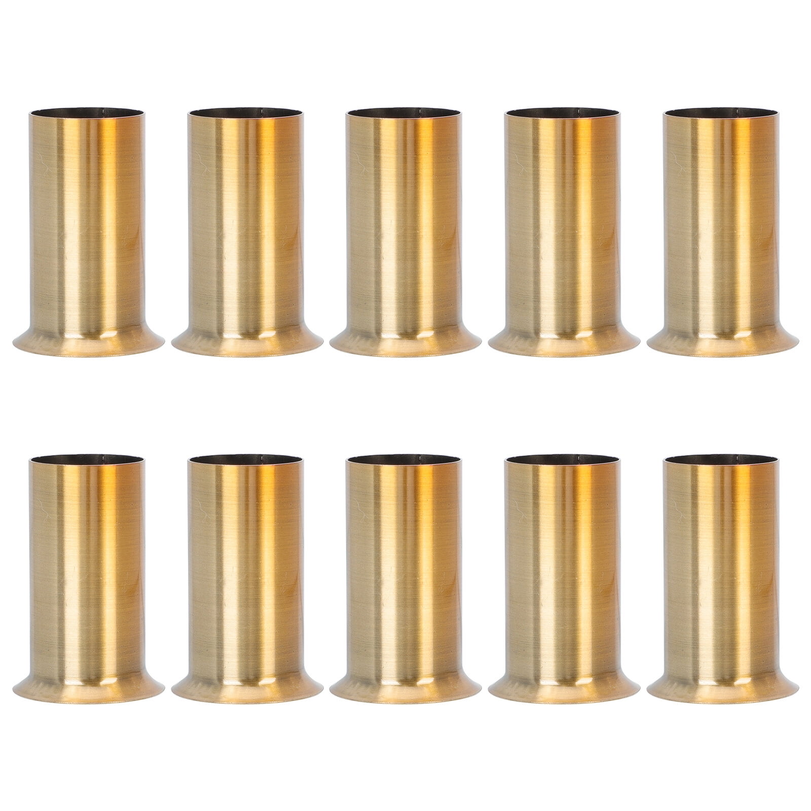 Qumonin Tall Chandelier Candle Socket Covers Iron Metal Candelabra Base