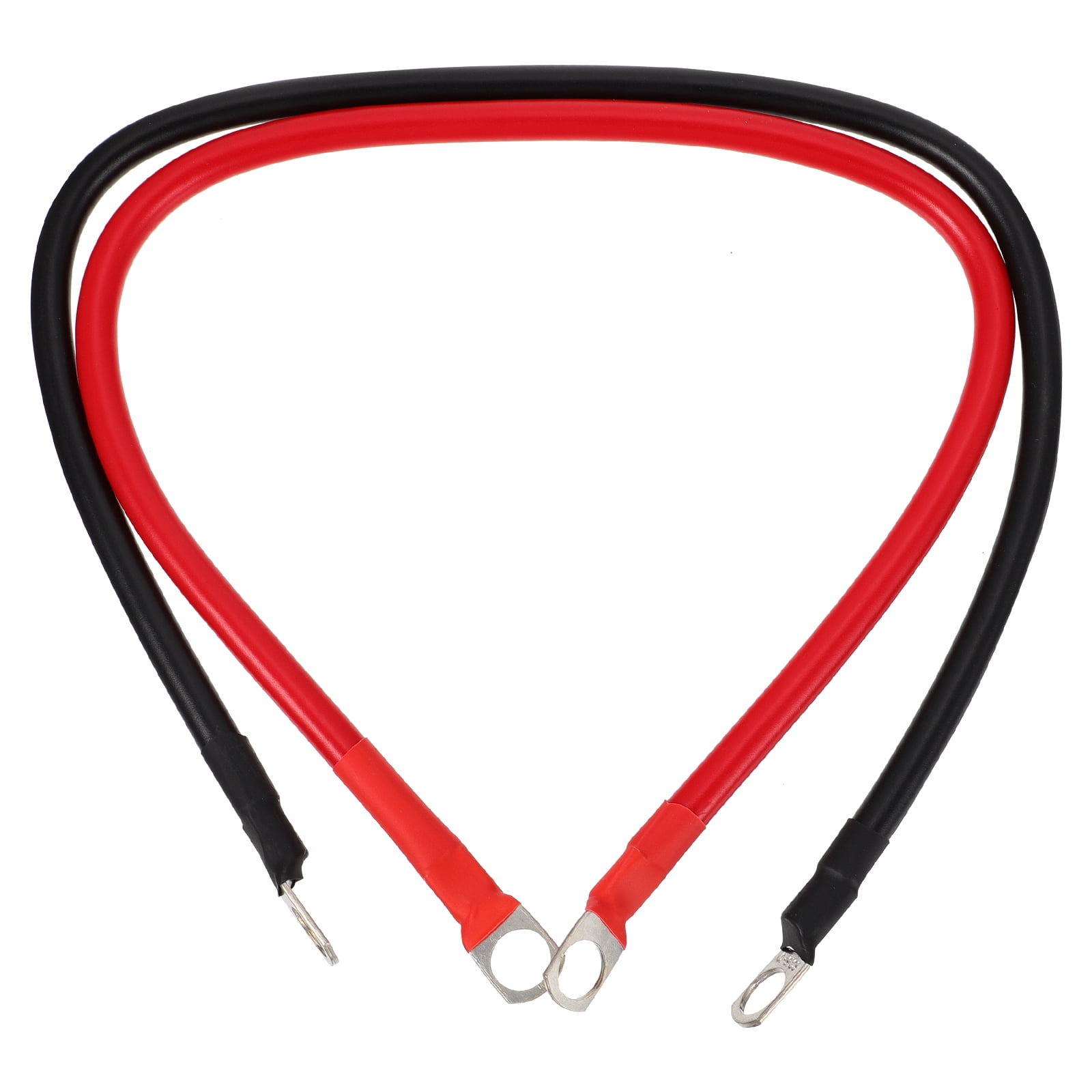 EDECOA 3 AWG 4.9ft Pure Copper Battery Cables With Quick Release Terminals For Inverters, Car, RV