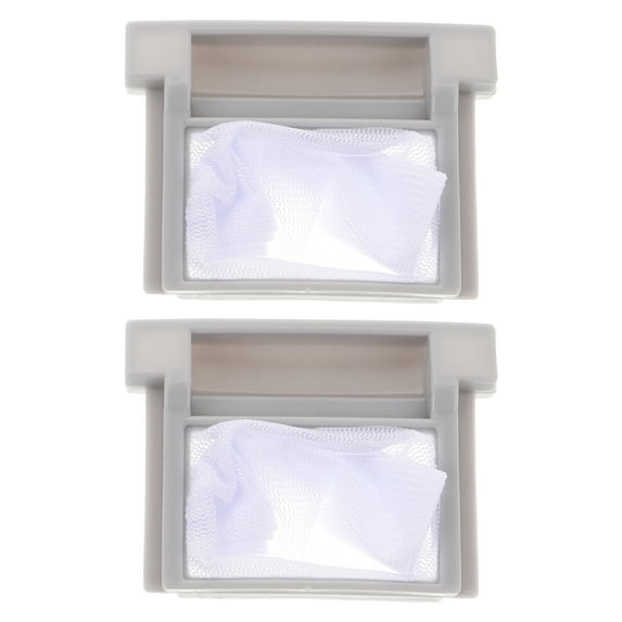 Qumonin Washing Machine Filter Bags - 2pcs Nylon Mesh Bag Washer Hair Catcher for Laundry Cleaning and Lint Removals