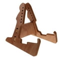 thumbnail image 1 of Wood Guitar Stand for Acoustic and Bass Guitars Floor Display Holder, 1 of 6