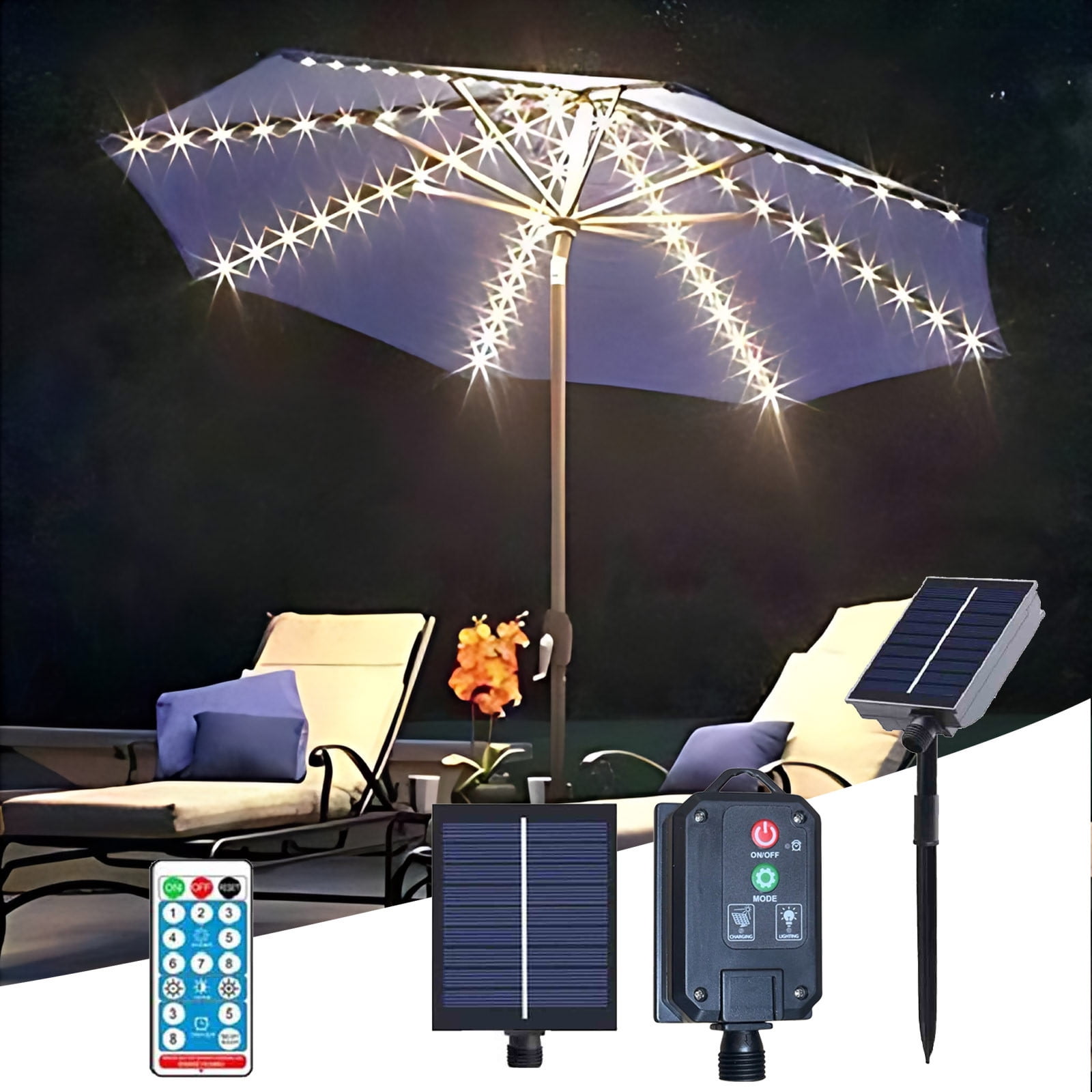 blue rectangle patio umbrella Aok Garden 10x6.5FT Rectangular Patio Umbrella with UV Protection Easy Tilt  and Wind-Resistant Features Lake Blue