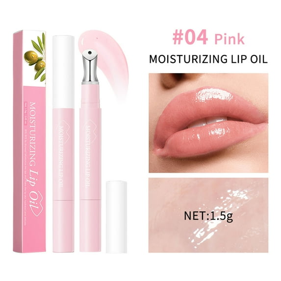 QunYou 1 Pcs Hydrating Lip Gloss Lip Set High Glass Finish Nude Colors Moisturizing Glitter Plumping Lip Gloss Shiny Jelly Liquid Lipstick For