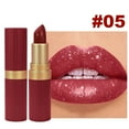thumbnail image 1 of QunYou 5-color Chocolate Stick Lipstick Color Makeup Pearl Matt Not Easy To Fade Foggy Lipstick, 1 of 5