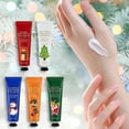 thumbnail image 1 of QunYou 5Pcs Christmas Moisturizing Hand Cream Set Extracts Hand Cream Fresh and Moist Fast and Easy To Absorb Deeply Moisturizing Smoothes, 1 of 9