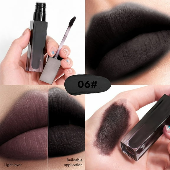 QunYou 6-color Matte Velour Matte Lip Paste Is Not Easy To Stick Cup Multi-purpose Eye Shadow Blush