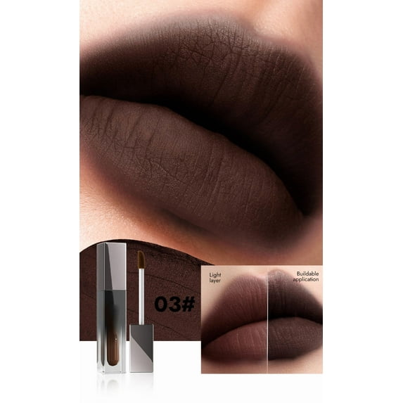 QunYou 6-color Matte Velour Matte Lip Paste Is Not Easy To Stick Cup Multi-purpose Eye Shadow Blush