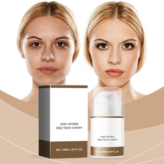 QunYou Advanced Aging Retinol Cream for Face Diminishes Wrinkles Fine Lines and Age Spots for Men Women Day Night Hyaluronic Moisturizer 50ml