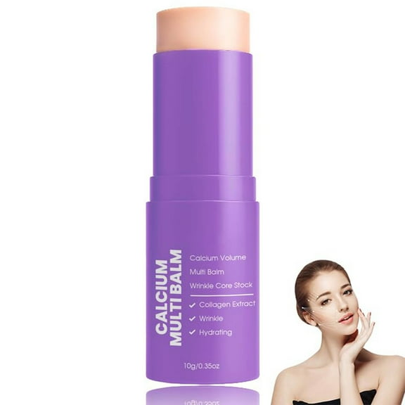 QunYou Calcium Multi Balm Wrinkle Bounce with Vitamin Extract + Calcium Crow's Feet Eyebags Saggy Eyes Wrikles for Overall Aging 10g