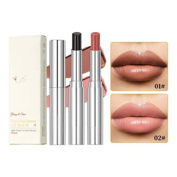 QunYou Colored Lipstick Moisturizing Moisturizing Lip Care Set Antidrying Cracking Red Base To Lighten Lip Lines