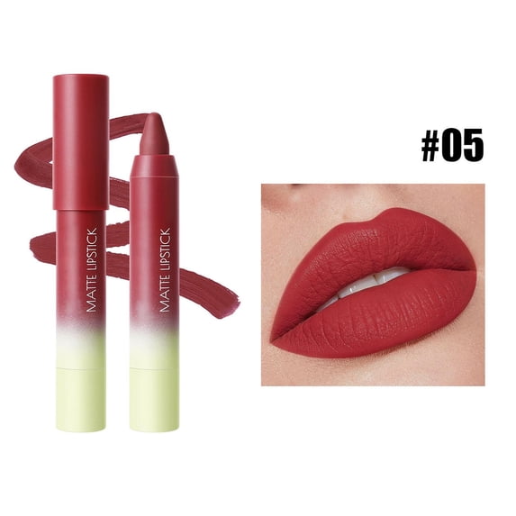 QunYou Crayon Lipstick Moisturizing Smoothing Color Stick Ultimate Lip Crayon for Makeup Collection Waterproof Lipgloss 3.2g