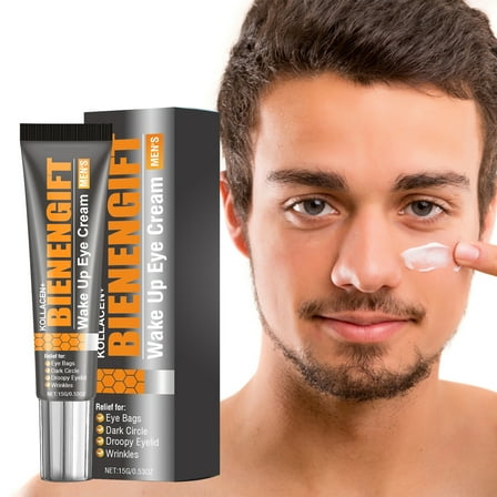 QunYou Eye Care Eye Ceam for Women Men’s Wake Up Eye Cream Moisturizing and Reducing Swelling 15g