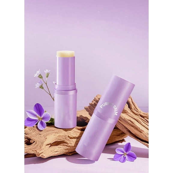 QunYou Eye Essencess Purple Stick Brightening Eye Brightening Eye Fines Lines Moisturizing and Firming Eye Cream