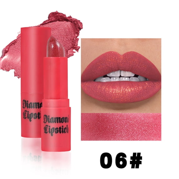 QunYou Flash Lipstick Is Easy To Apply and Not Easy To Stick To The Cup. Metallics Lipstick 4g