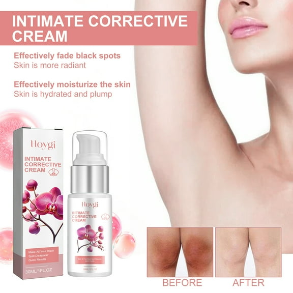 QunYou Intimates Corrective Cream Dark Remover for Face and Body Safe Non Irritating Skin Repairing Moisturizing and Whitening 30ml