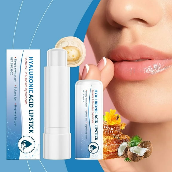 QunYou Lip Balm - 5g. Moisturizing Dry Lips Long - Lasting Hydration Restoring Softness with Hyaluronic.