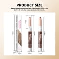 thumbnail image 1 of QunYou Matte Gradient 2-in-1 Eyeshadow Stick for Eye Makeup Highlighter Long-Lasting, 1 of 7