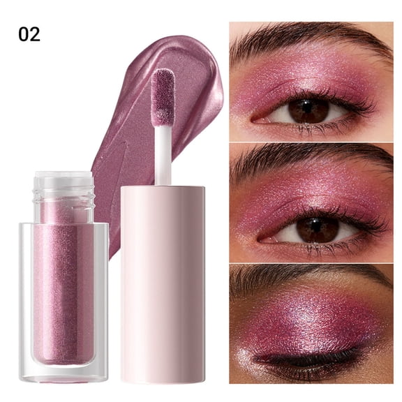 QunYou Metallic Pearlescent Liquid Eyeshadow, Eye Makeup Tint with Buildable Pigment for Women